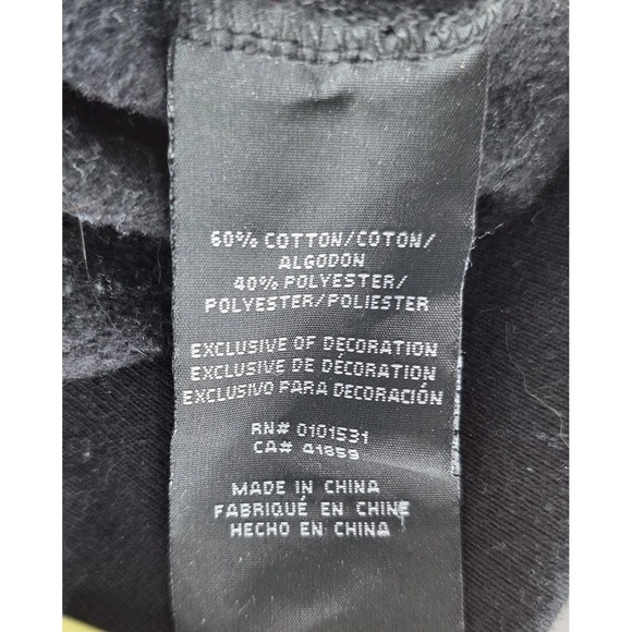 Jack Skellington Jacket Full Zip Tim Burton Men 3XL Nightmare Before Christmas - Picture 9 of 10